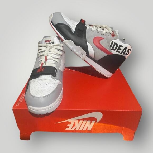 Nike Air Trainer 1 TEDxPortland SET Year 10 Bundle Shoes Sz 10 Shirt L Hat Rare - Picture 2 of 10